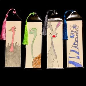 🐰Whimsical Bookmarks 🦓